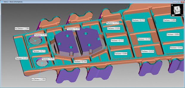 X_Caliper VERICUT CGTech      The X-Caliper measuring tool being implemented inside VERICUT 8.1