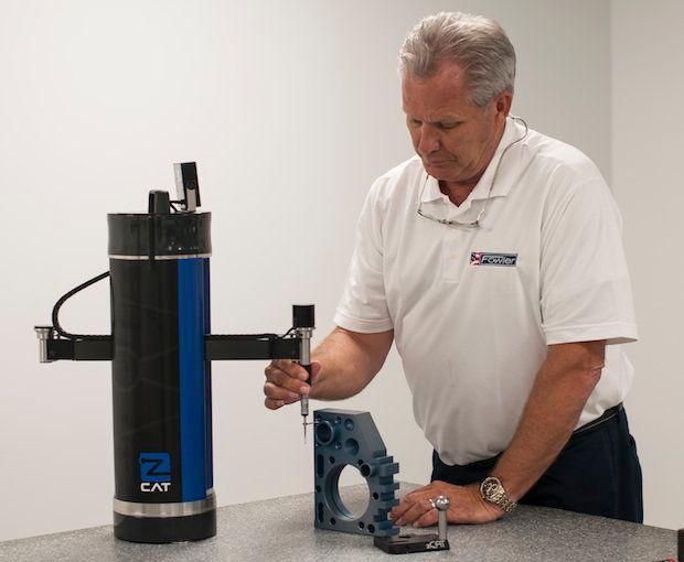 Direct computer control CMM brings quality control to manufacturing space