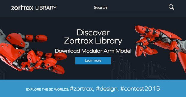Zortrax 3D printing Model Library now available to public