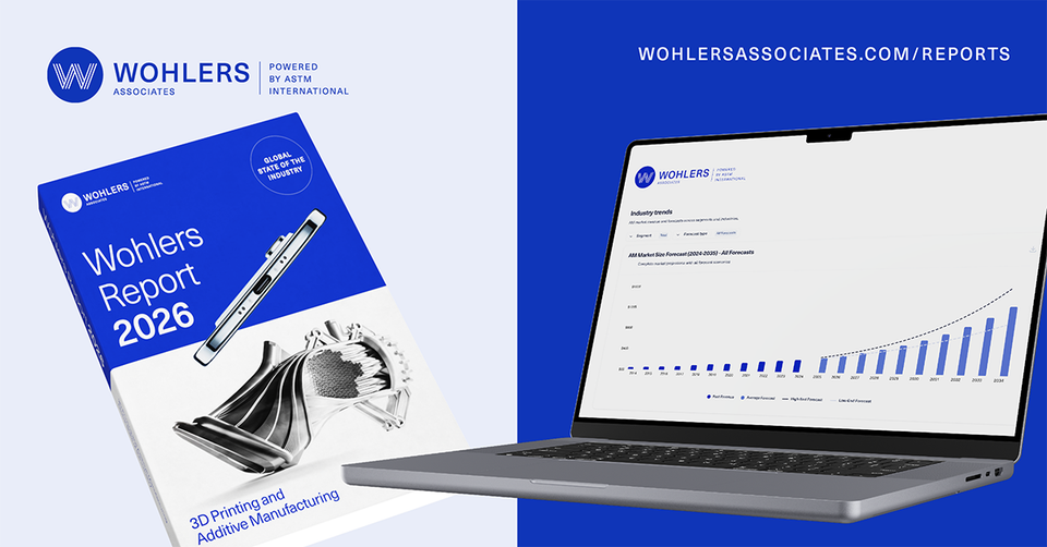 Wohlers Report 2026: Additive manufacturing revenues reach $24.2 billion