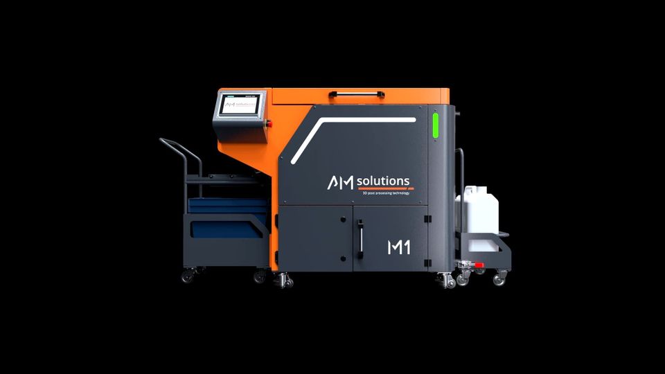 AM Solutions introduces upgraded M1 surface finishing system for 3D printed metal & polymer parts