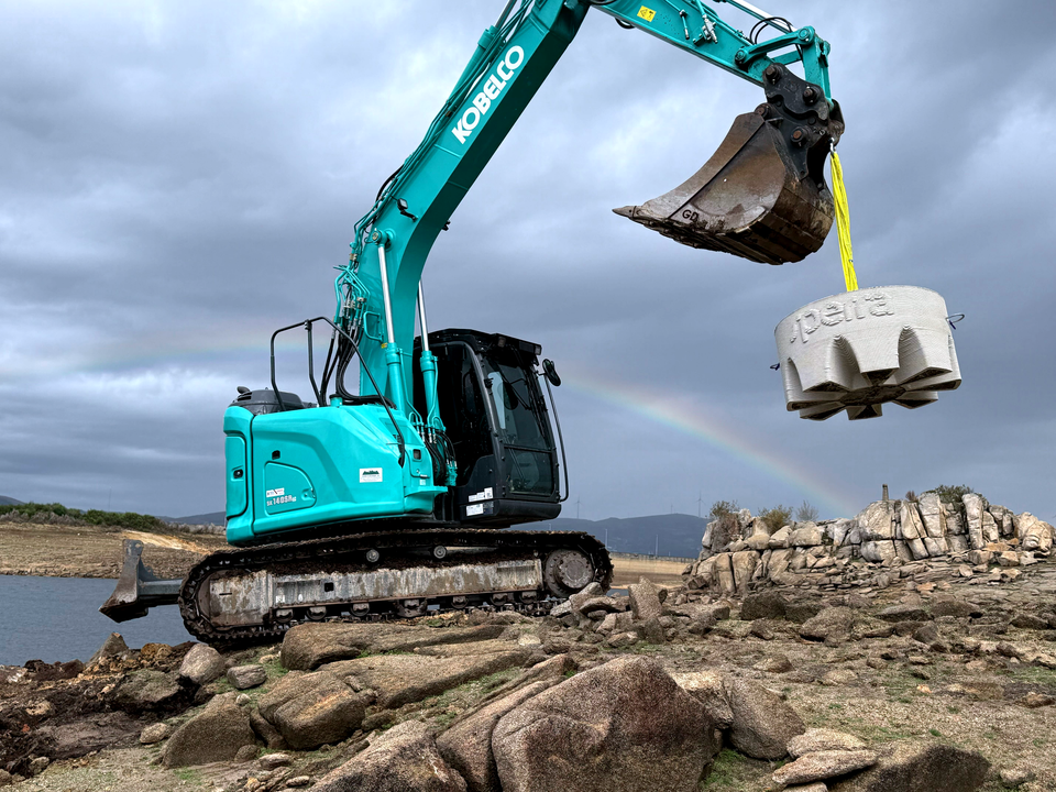 First Sperra full-scale 3D concrete printed gravity anchor deployed