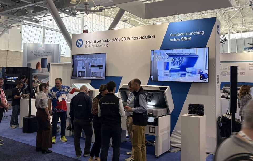 A closer look at HP's new Multi Jet Fusion 1200 3D printer