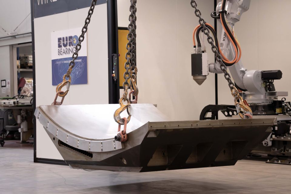 Eurobearings deploys Meltio Engine Robot Integration to support marine, defence & energy customers