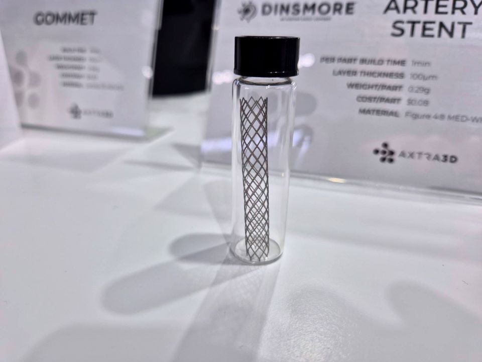 Application spotlight: 3D printing enables development of artery stent surrogate
