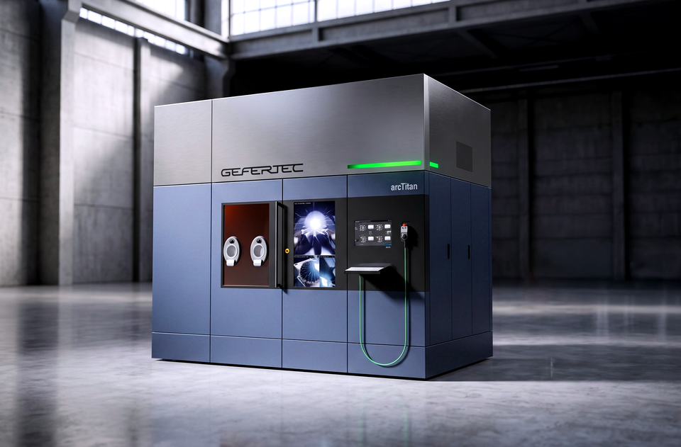 GEFERTEC launches WAAM system for additive manufacturing of titanium parts