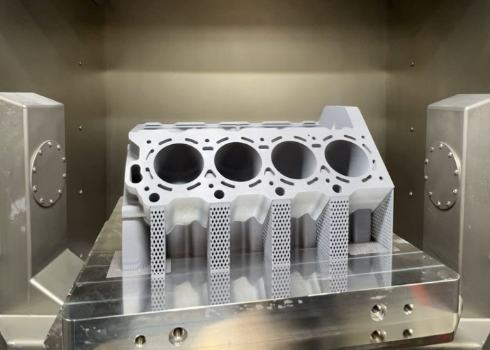 Bosch & Nikon SLM Solutions partner for additively manufactured V8 engine block demonstrator