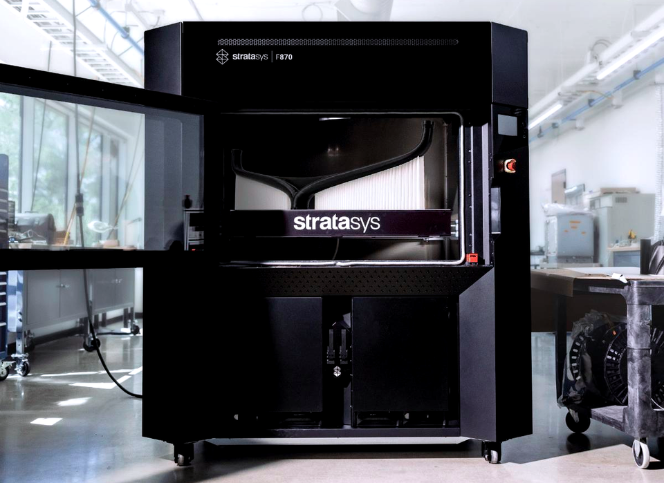 Stratasys launches new F870 FDM 3D printer; Toyota & Rivian among first users