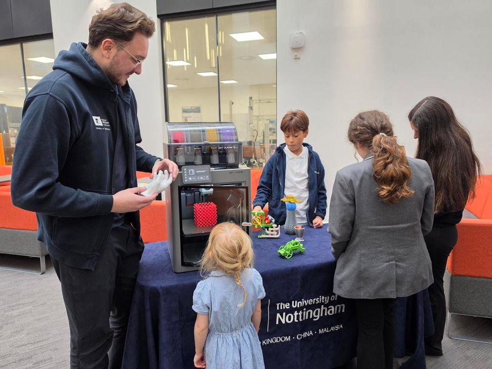 University of Nottingham leads project to bring 3D printing to young people in hospital education