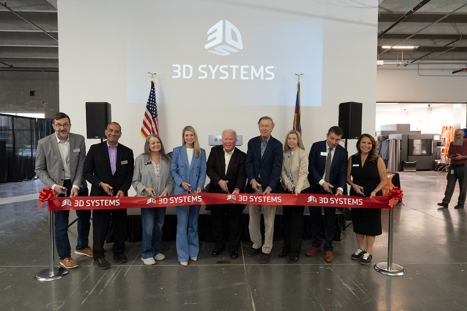 3D Systems opens new Industrial Technology Center in Colorado