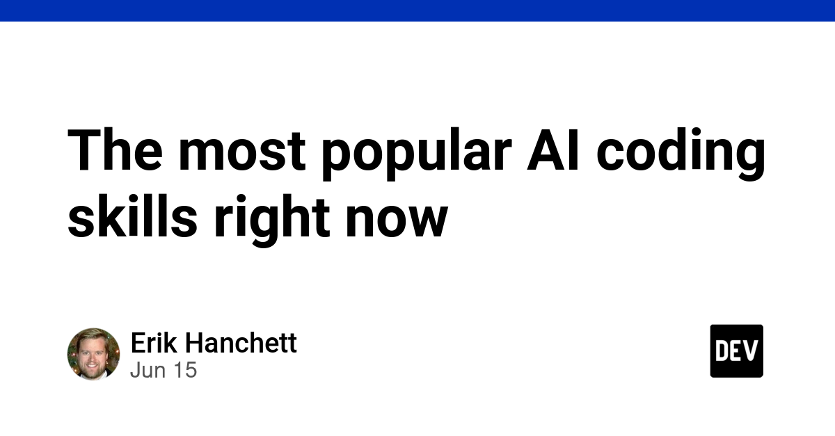 The Most Popular AI Coding Skills Right Now