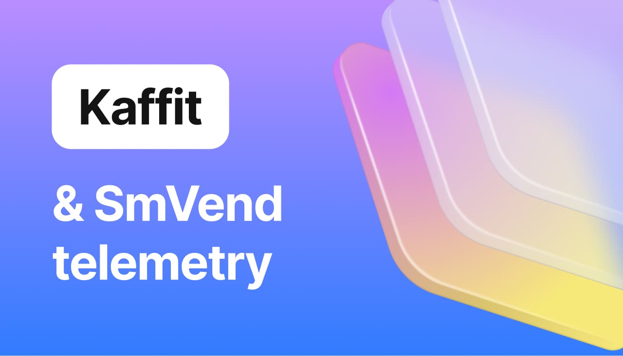 How SmVend works with Kaffit coffee machines