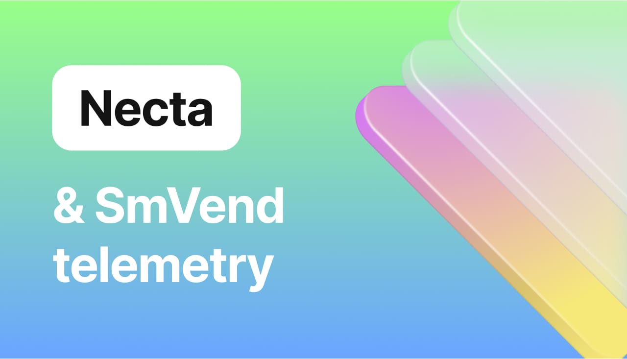 How SmVend works with Necta coffee machines