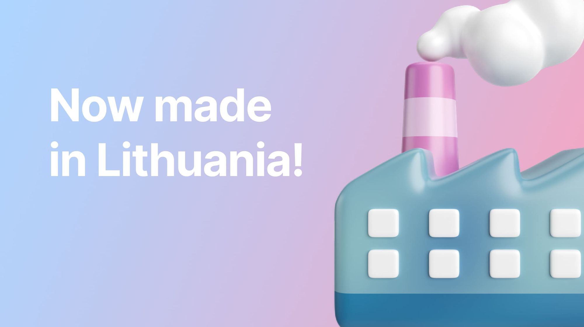 Production line in Lithuania