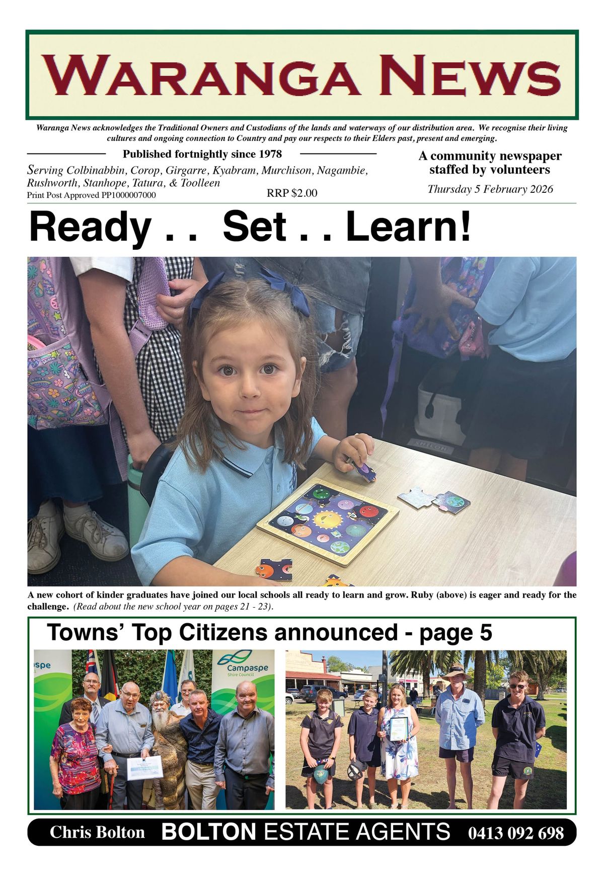 Ready . . .  Set . . .  Learn!
