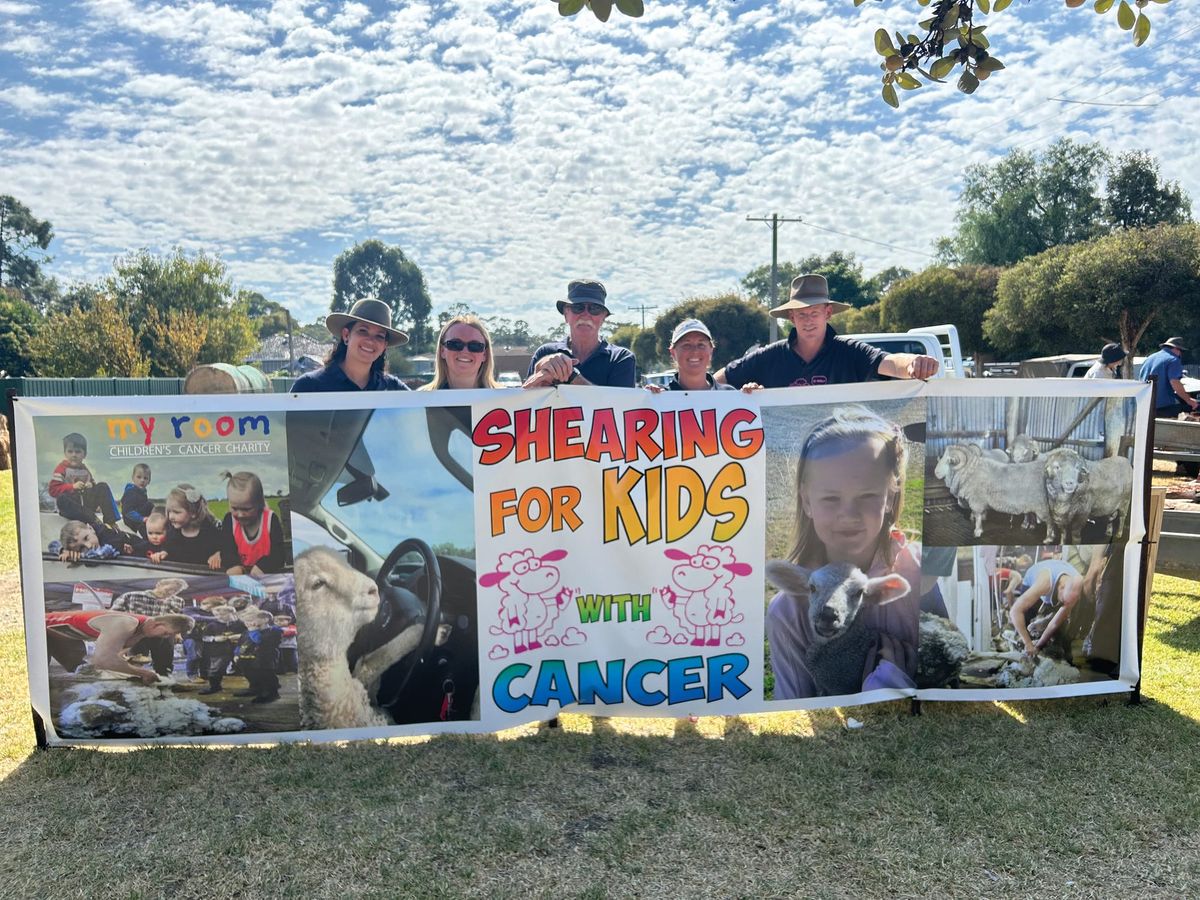 Twelfth Shearing for Kids day coming up