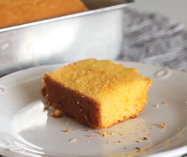 A visitor’s cornbread