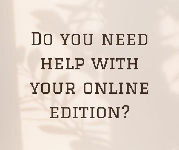 Help with online subscriptions