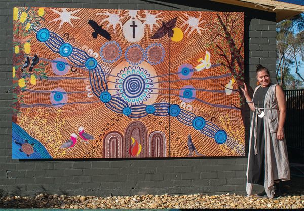 Student voices shine through at St Mary’s Rushworth Mural unveiling
