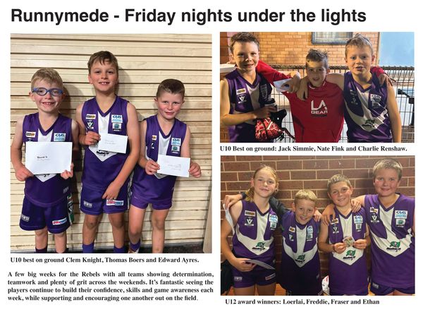 Runnymede - Friday nights under the lights