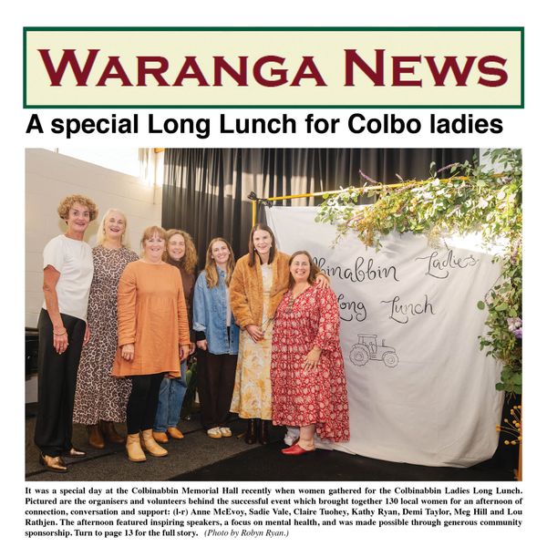 A special Long Lunch for Colbo ladies