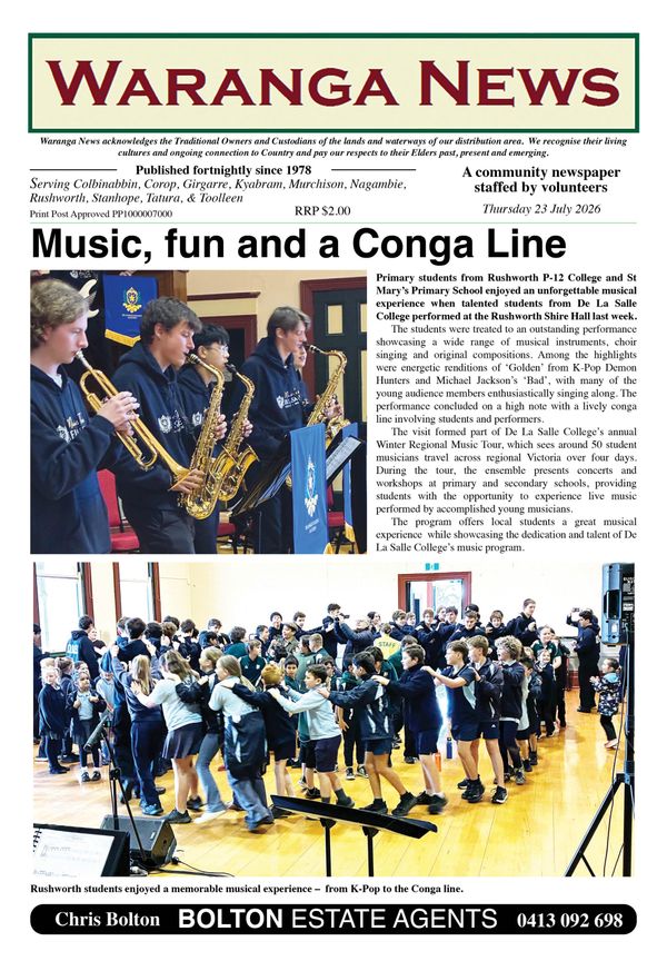 Music, fun and a Conga Line