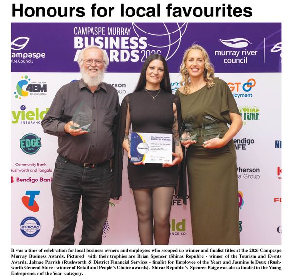 Honours for local favourites