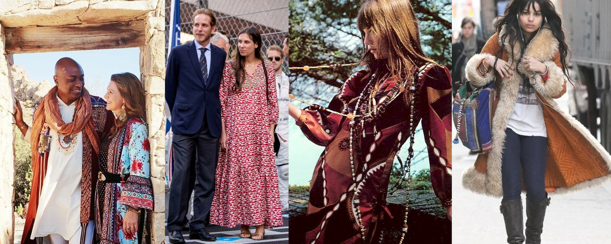 Old Money vs. Celeb Style: Boho
