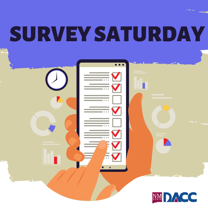 SURVEY SATURDAY!