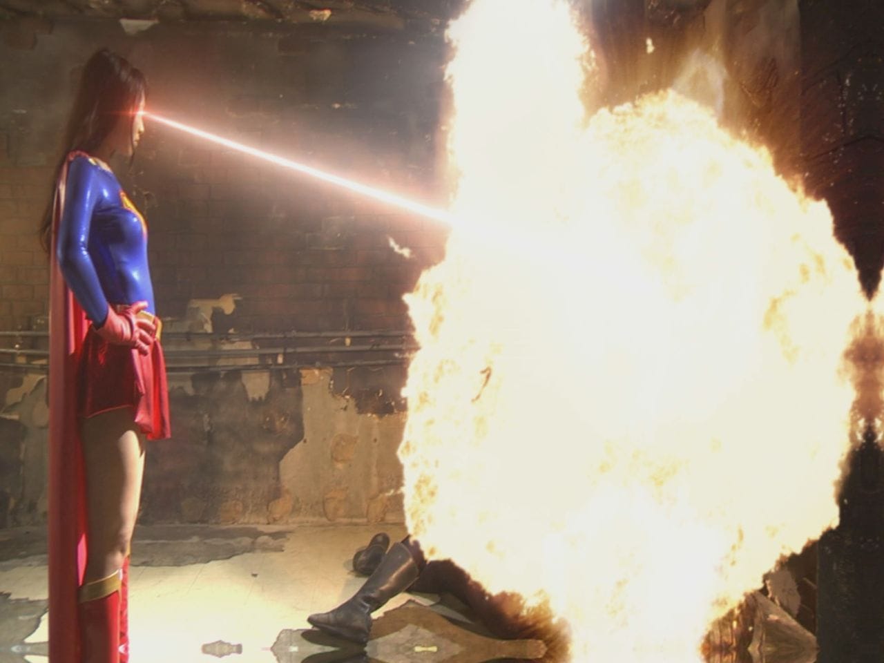 Accel Girl Haruna Ayane Supergirl Superheroine