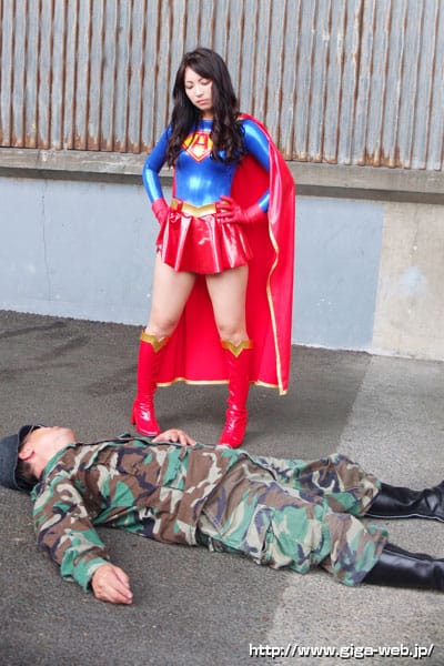 Accel Girl Haruna Ayane Supergirl Superheroine