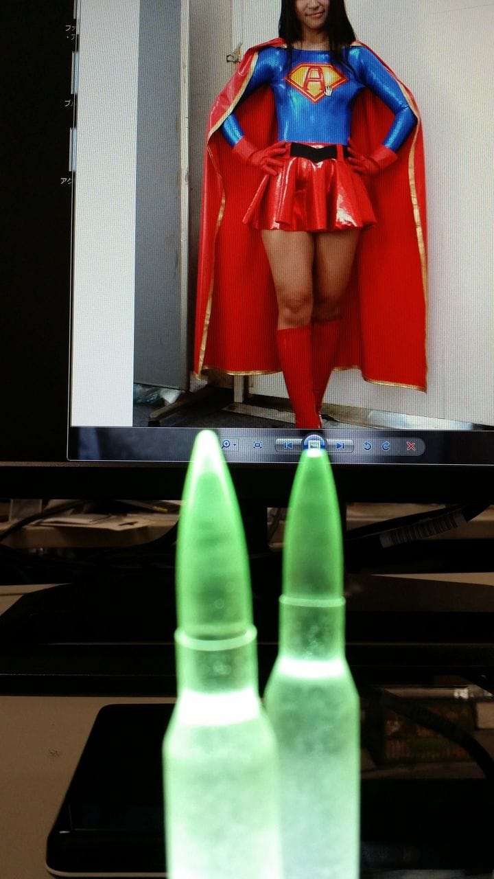 Accel Girl Haruna Ayane Supergirl Superheroine