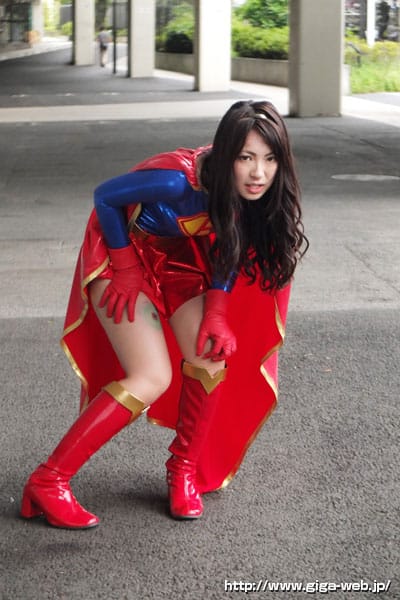Accel Girl Haruna Ayane Supergirl Superheroine