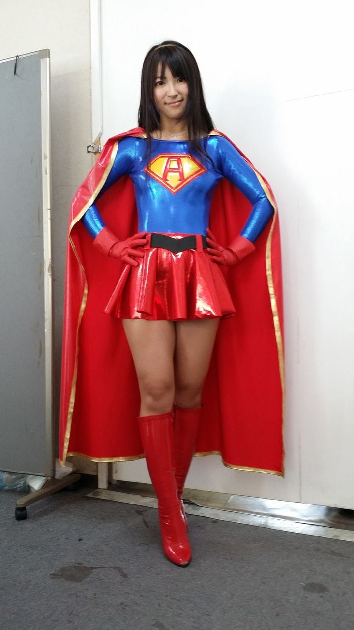 Accel Girl Haruna Ayane Supergirl Superheroine