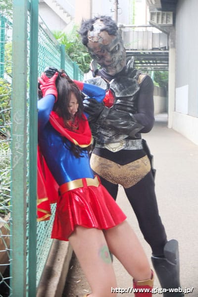 Accel Girl Haruna Ayane Supergirl Superheroine