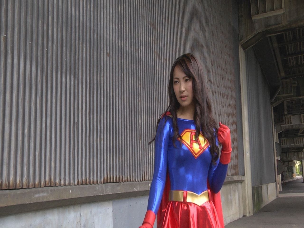 Accel Girl Haruna Ayane Supergirl Superheroine