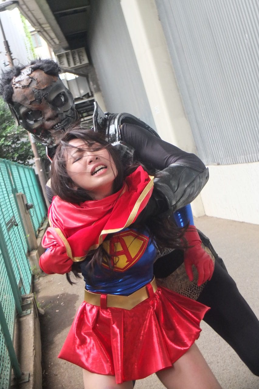 Accel Girl Haruna Ayane Supergirl Superheroine