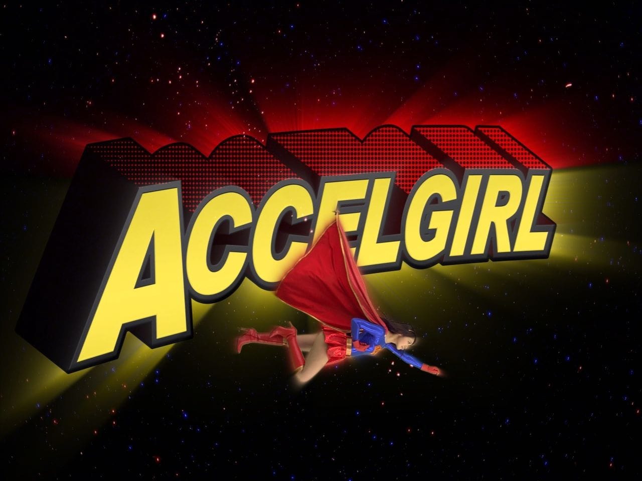 Accel Girl Haruna Ayane Supergirl Superheroine