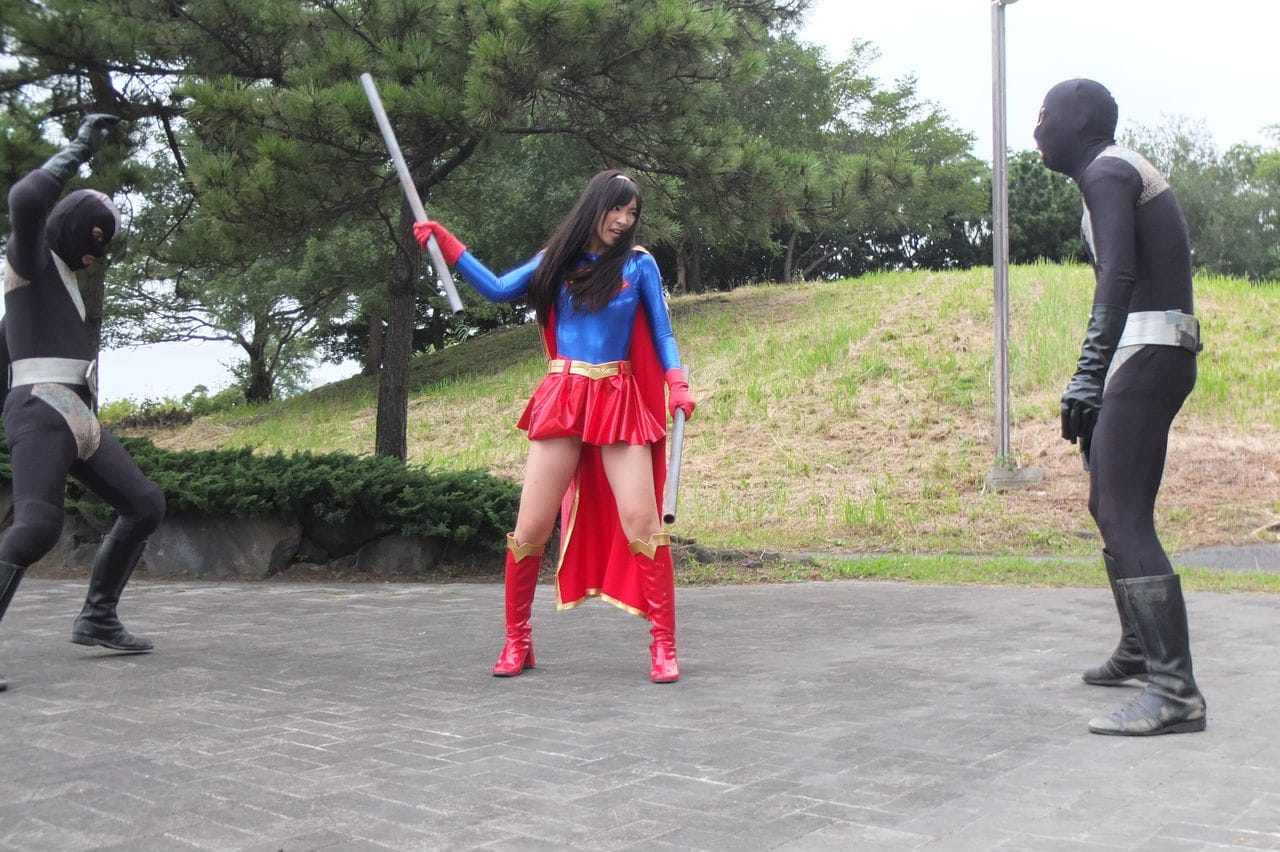Accel Girl Haruna Ayane Supergirl Superheroine
