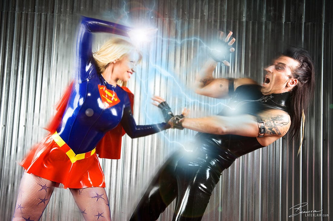 Bianca Beauchamp Latex Supergirl 06