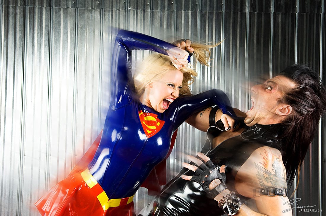 Bianca Beauchamp Latex Supergirl 07