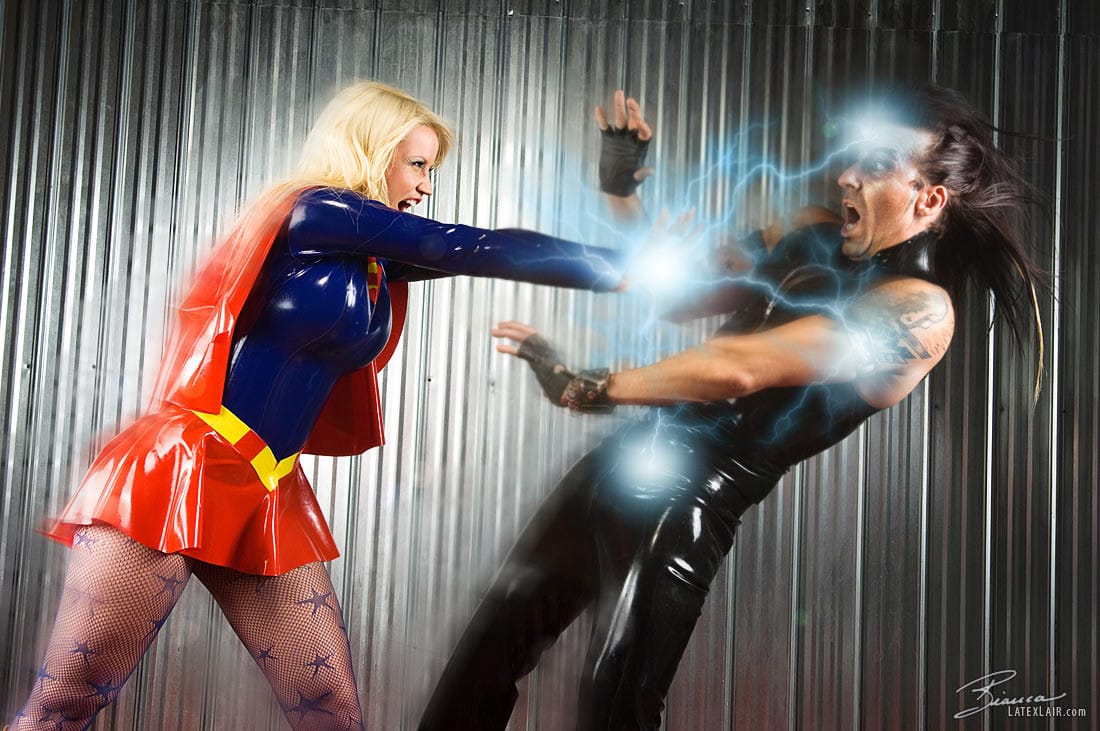 Bianca Beauchamp Latex Supergirl 09