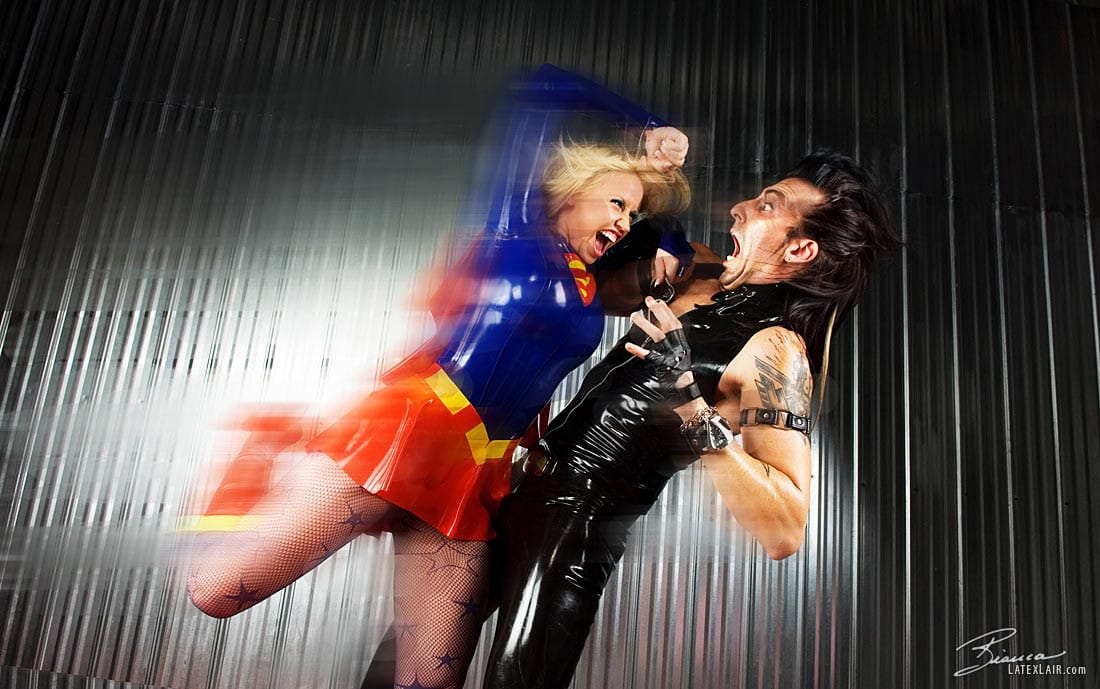 Bianca Beauchamp Latex Supergirl 10