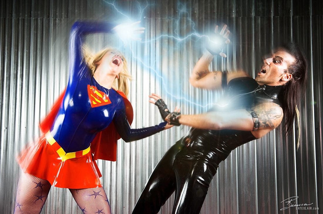Bianca Beauchamp Latex Supergirl 11