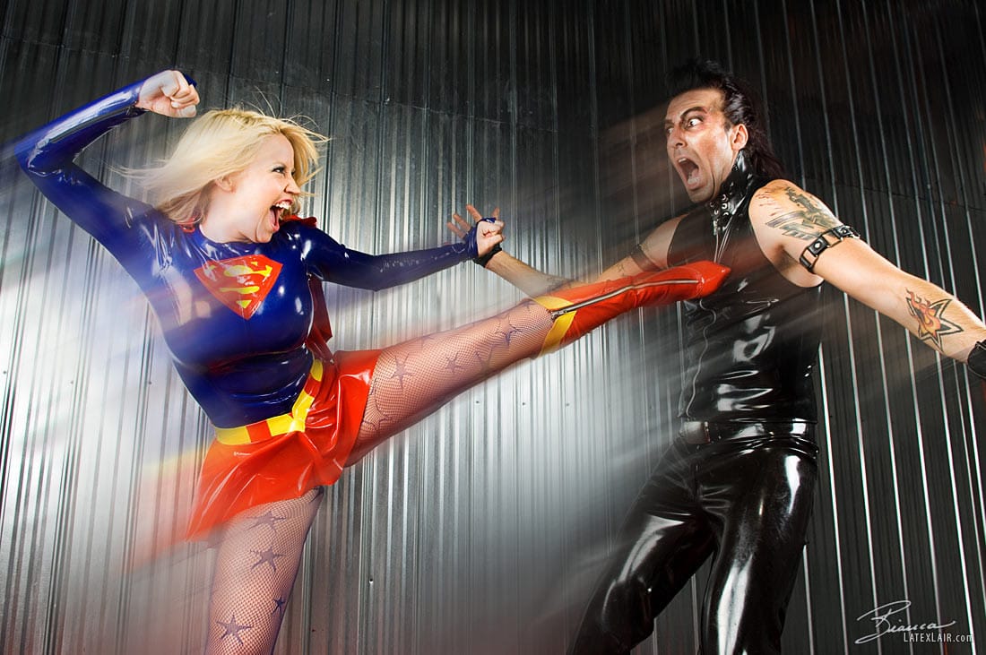Bianca Beauchamp Latex Supergirl 12