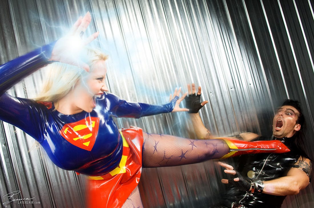 Bianca Beauchamp Latex Supergirl 24