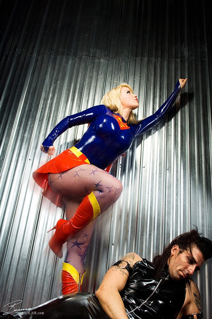 Bianca Beauchamp Latex Supergirl 76
