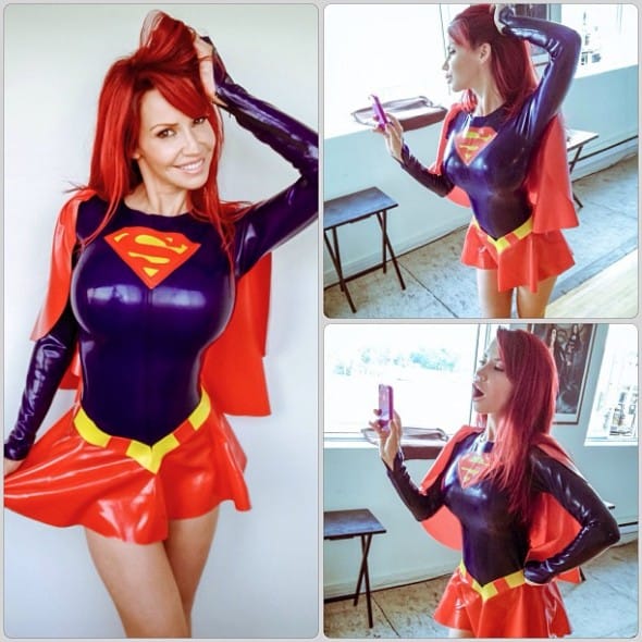 Bianca Beauchamp Latex Supergirl 79
