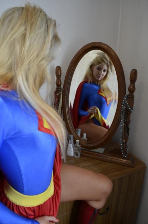 Busty Teen Supergirl