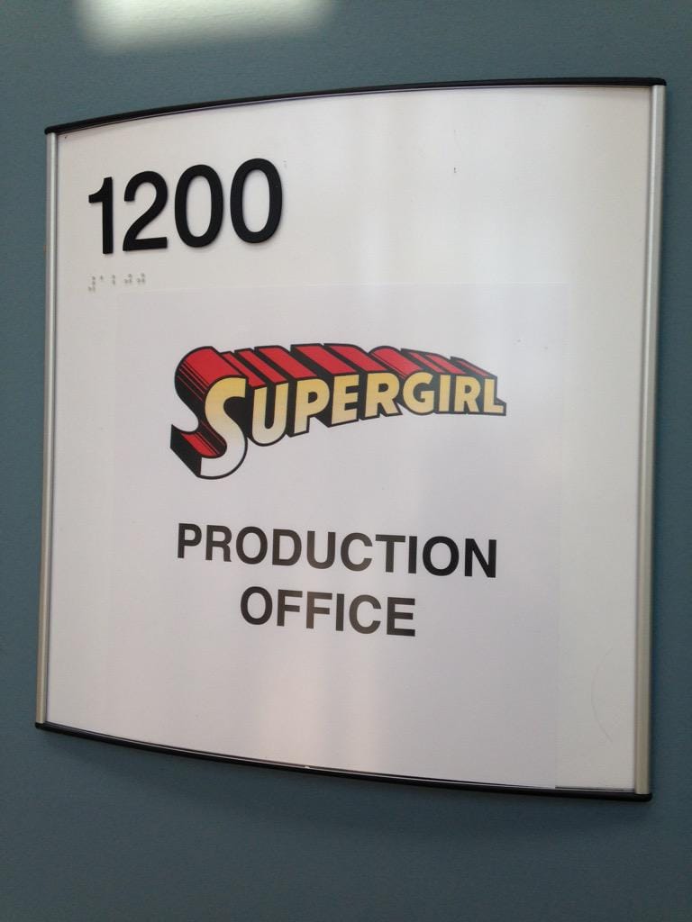 Melissa Benoist Supergirl Cbs Episode 3 Behind the Scenes